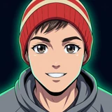 Nathan Patterson, drawn as an anime portrait.